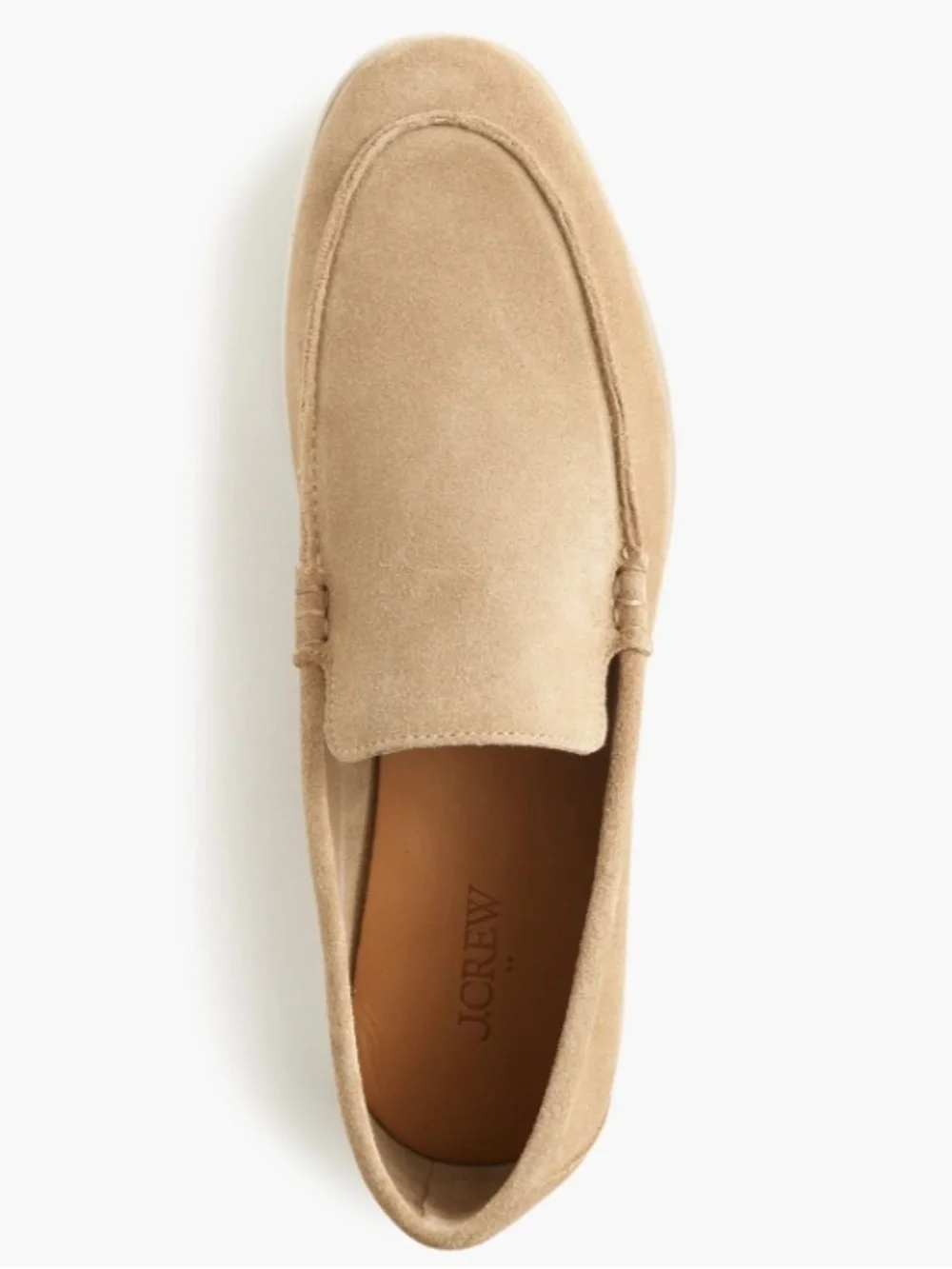 J crew dusty tan Venetian loafers